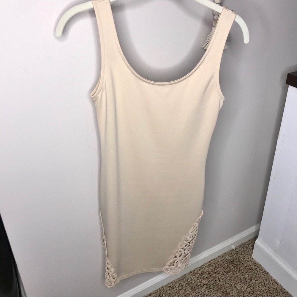 Cream dress